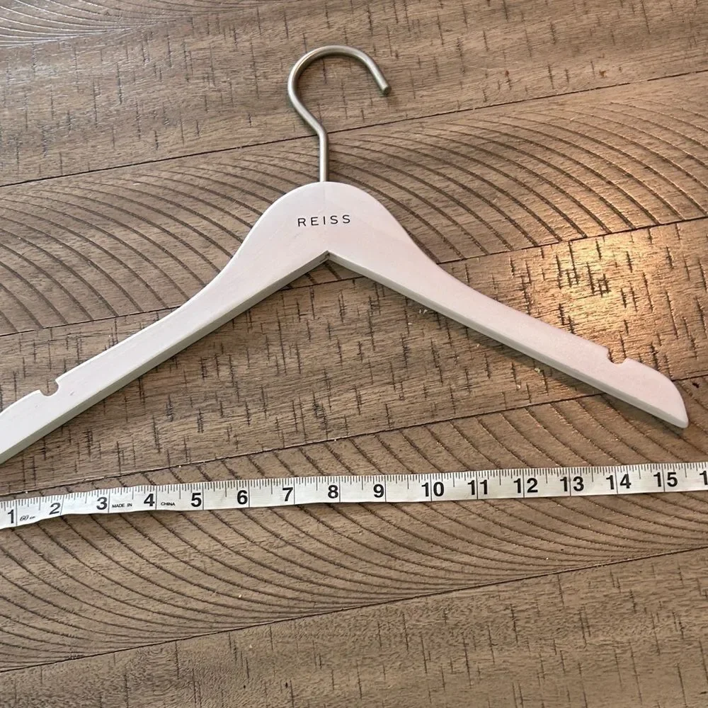 Reiss White Wooden Hanger
